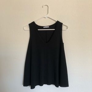 Zara Black Vest Top